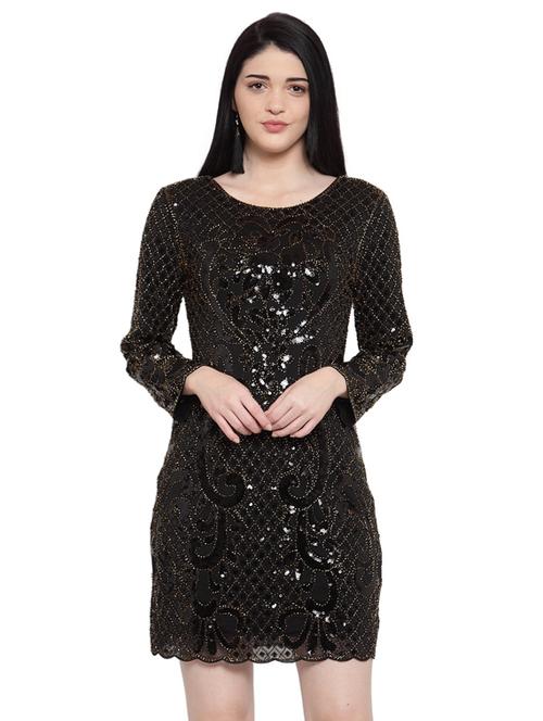 embellished bodycon dress - 17246419 - Very Small Image - 1