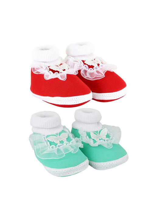 set of 2 booties - 17251512 - Very Small Image - 1