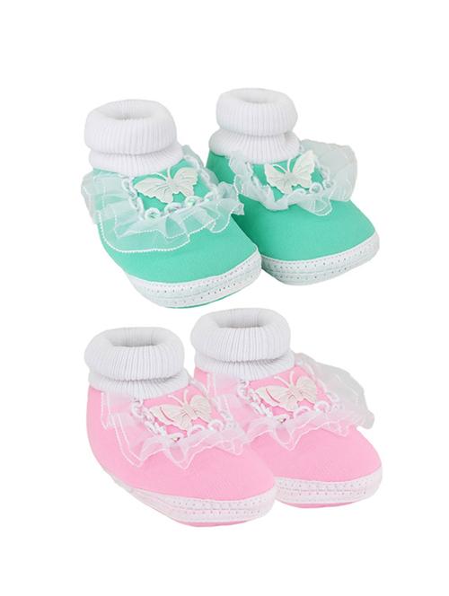 set of 2 booties - 17251514 - Very Small Image - 1