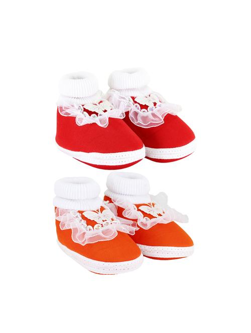 set of 2 booties - 17251625 - Very Small Image - 1