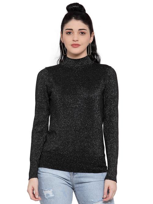turtle neck shimmer top - 17256372 - Very Small Image - 1