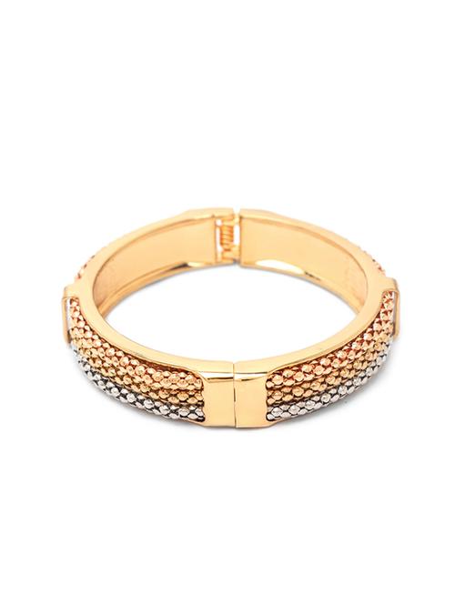 gold metal cuffs bracelet - 17261000 - Very Small Image - 1