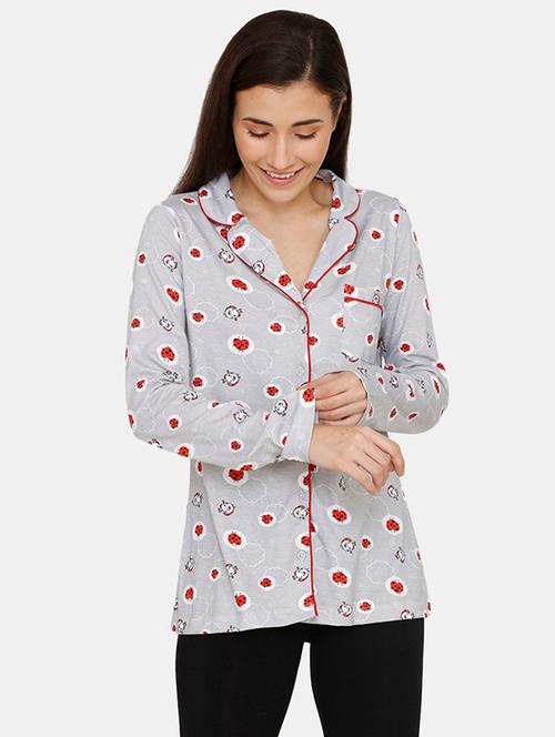 quirky sleepwear shirt - 17263737 - Very Small Image - 1
