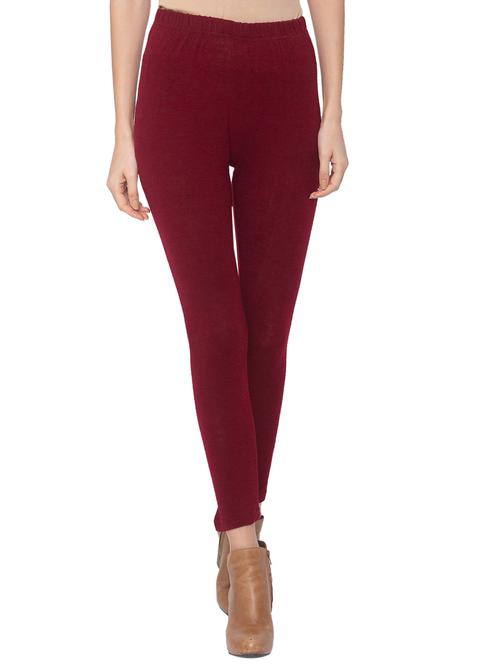 high rise solid leggings - 17264004 - Very Small Image - 1