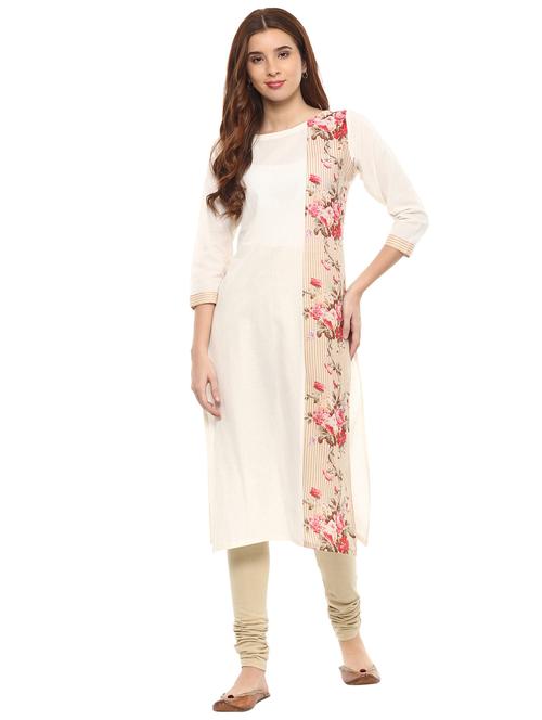 digital print straight kurta - 17265983 - Very Small Image - 1