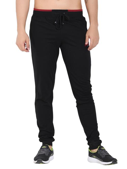 black solid jogger - 17266040 - Very Small Image - 1