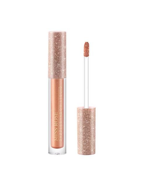 miss rose sparkling glittery metallic waterproof highly pigmented liquid eyeshadow long lasting eyeshadow makeup 7001-008m12 - 17266676 - Very Small Image - 1