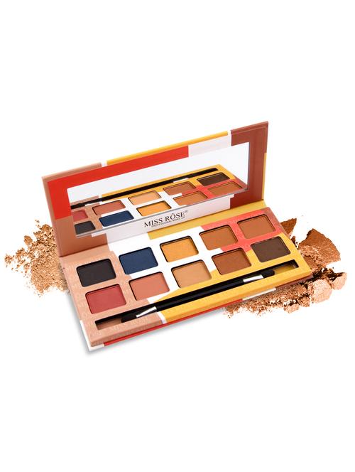 miss rose professional makeup 12 color nude matte & shimmering multi flare eyeshadow palette 7001-058 ny3 - 17266716 - Very Small Image - 1