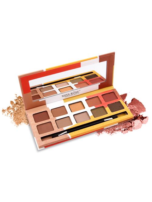 miss rose professional makeup 12 color nude matte & shimmering multi flare eyeshadow palette 7001-058 ny4 - 17266717 - Very Small Image - 1