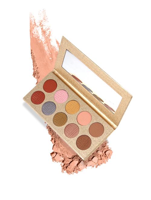 miss rose perfect 10 color glitter shimmer?eye shadow - 17266830 - Very Small Image - 1