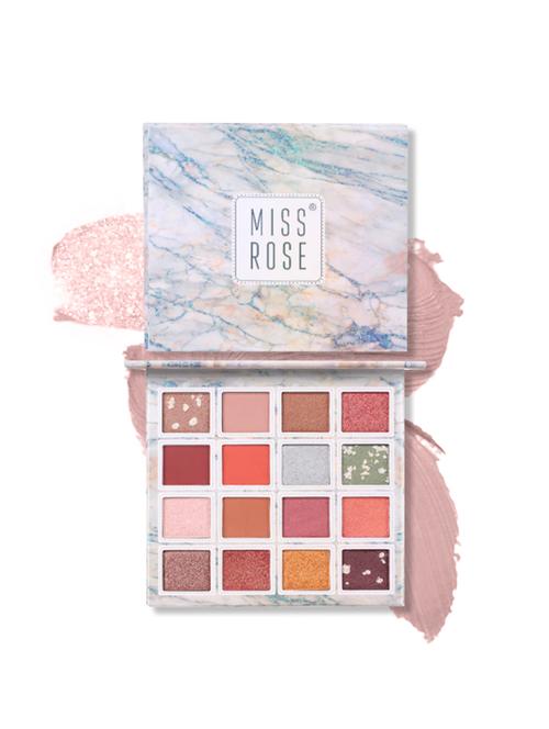 miss rose face secret pigmented matte and shimmer warm colors stylish blendable eye shadow .7001-011m1 - 17267027 - Very Small Image - 1