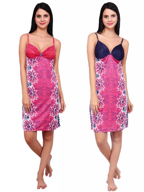 set of 2 printed babydoll - 17269714 - Very Small Image - 1