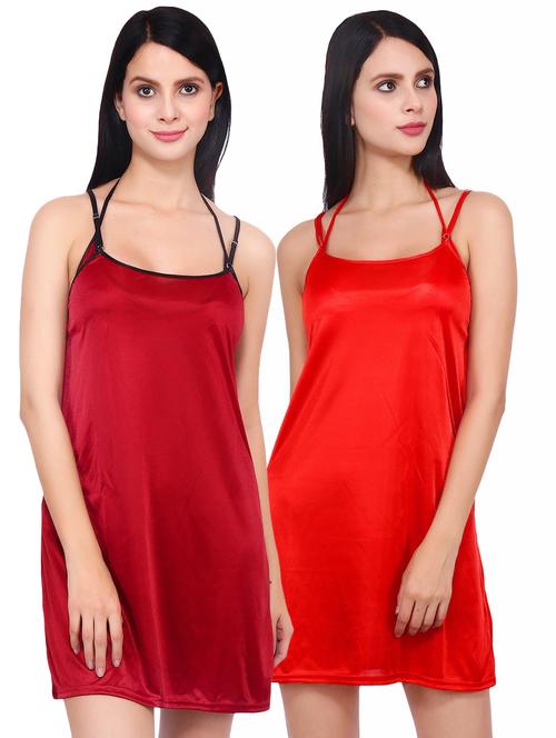 set of 2 solid babydoll - 17269747 - Very Small Image - 1