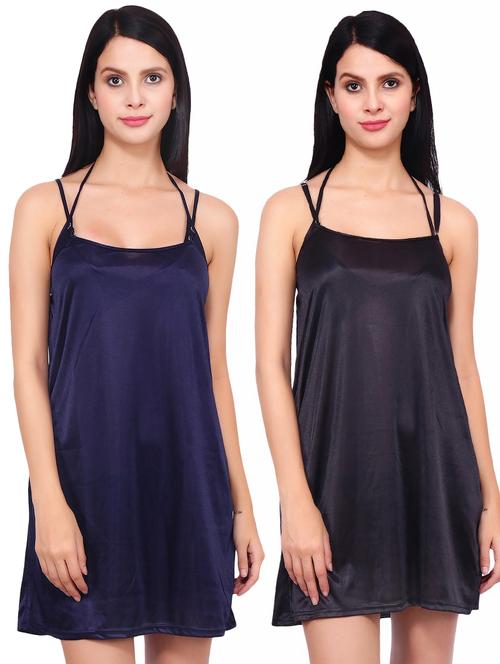 set of 2 solid babydoll - 17269752 - Very Small Image - 1