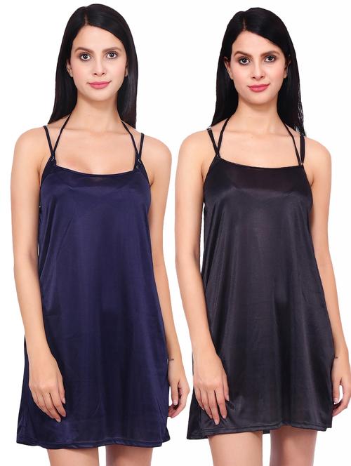 set of 2 solid babydoll - 17269759 - Very Small Image - 1