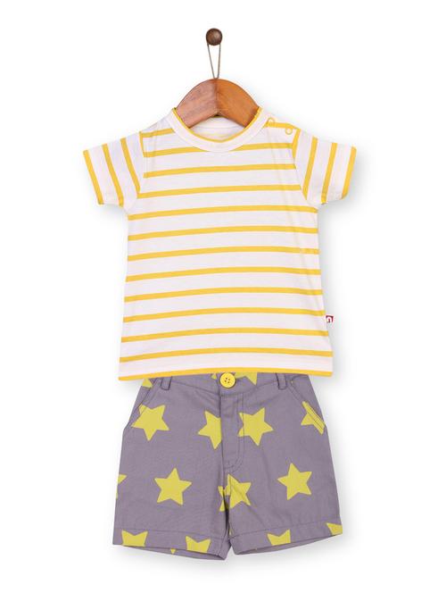 multi colored cotton twin sets onesies and romper - 17271061 - Very Small Image - 1