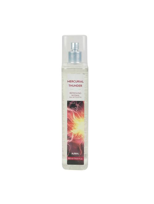 ajmal mercurial thunder eau de toilette oriental perfume 250ml for unisex + 2 tube tester - 17271359 - Very Small Image - 1