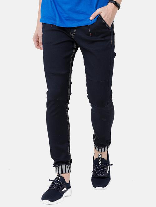 dark blue plain denim jeans - 17271667 - Very Small Image - 1
