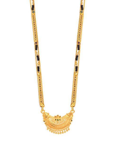 golden metal mangalsutra - 17272181 - Very Small Image - 1