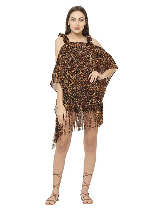 animal printed kaftan - 17272597 - Very Small Image - 1
