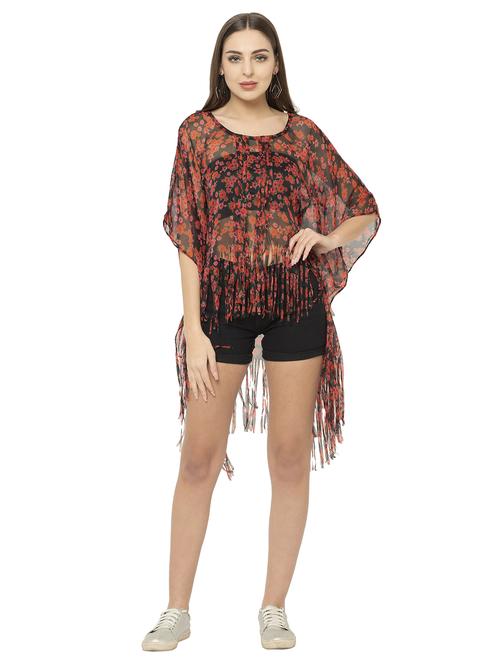 floral print kaftan - 17272601 - Very Small Image - 1