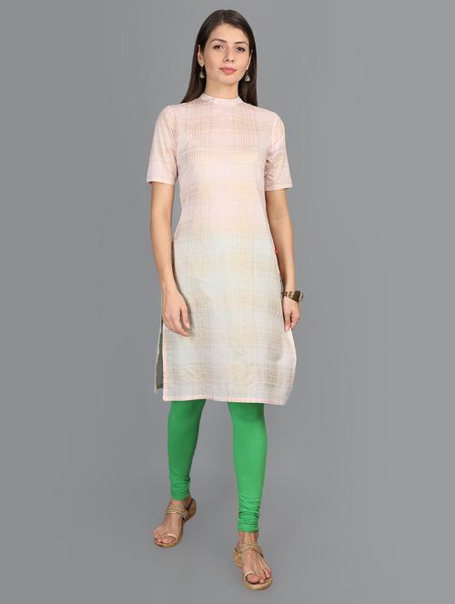 offwhite cotton straight kurta - 17273458 - Very Small Image - 1