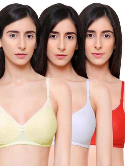 set of 3 detachable strap t-shirt bra - 17273856 - Very Small Image - 1