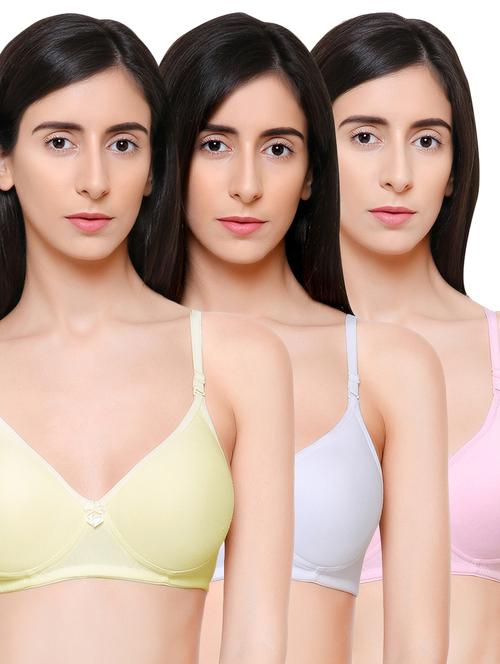 set of 3 detachable strap t-shirt bra - 17273857 - Very Small Image - 1