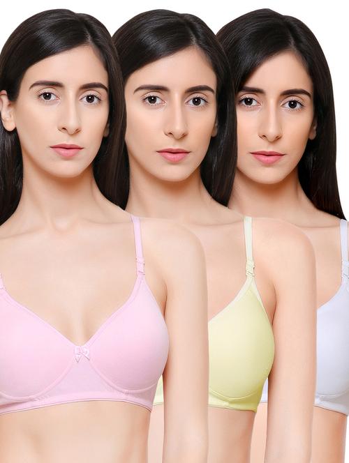 set of 3 detachable strap t-shirt bra - 17273860 - Very Small Image - 1
