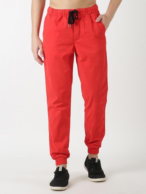 red solid jogger - 17274635 - Very Small Image - 1