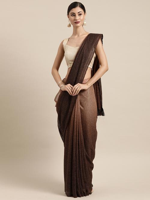 ombre woven saree - 17275352 - Very Small Image - 1