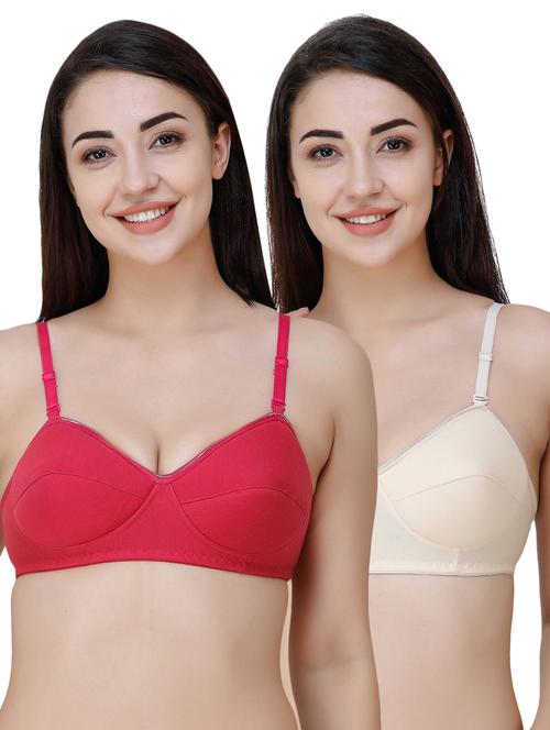 set of 2 detachable strap t-shirt bra - 17275756 - Very Small Image - 1
