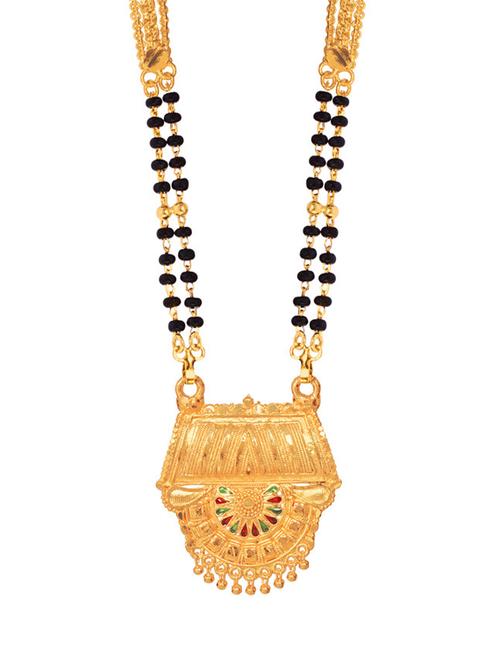 golden metal mangalsutra - 17276651 - Very Small Image - 1
