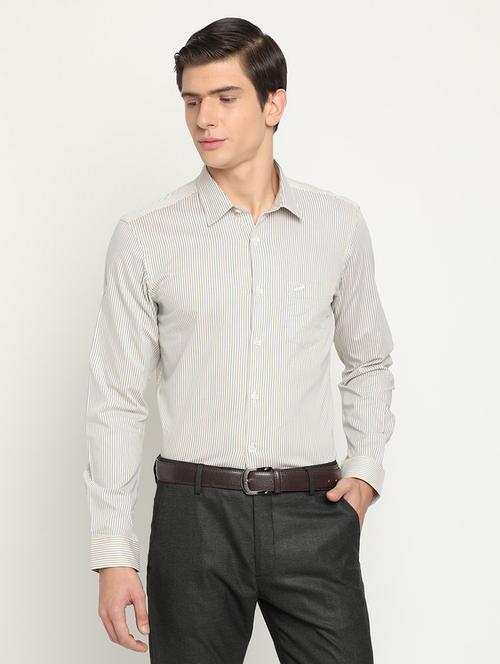 white striped formal shirt - 17278076 - Very Small Image - 1
