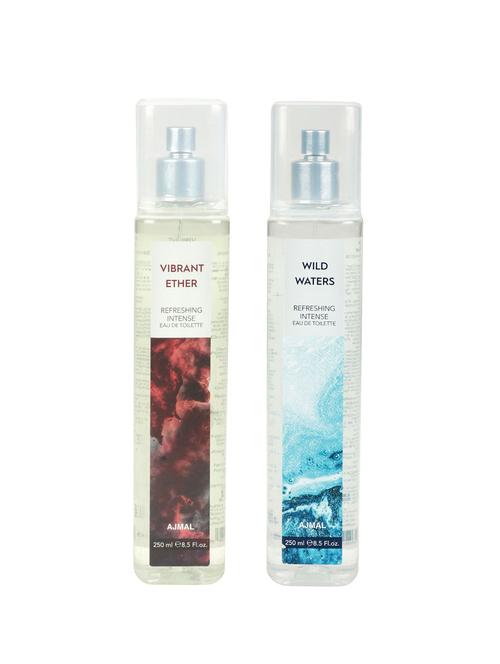 ajmal wild waters edt & vibrant ether edt pack of 2 each 250ml (total 500ml) forunisex + 4 parfum testers - 17278298 - Very Small Image - 1
