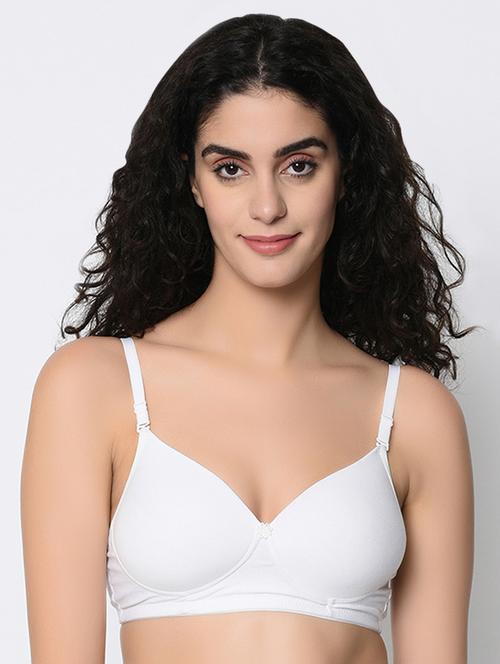 floral patch t-shirt bra - 17278540 - Very Small Image - 1