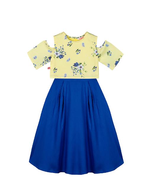 yellow skirt top set - 17280105 - Very Small Image - 1