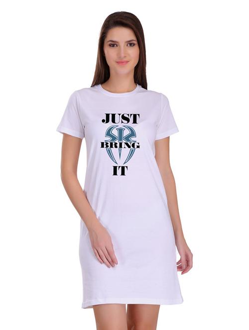 quirky print t-shirt dress - 17280921 - Very Small Image - 1