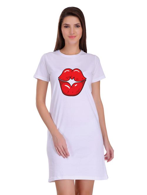 quirky print t-shirt dress - 17280947 - Very Small Image - 1