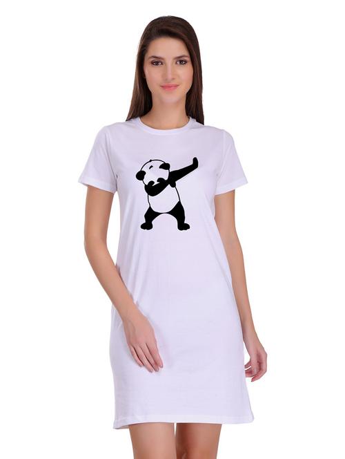 quirky print t-shirt dress - 17280953 - Very Small Image - 1