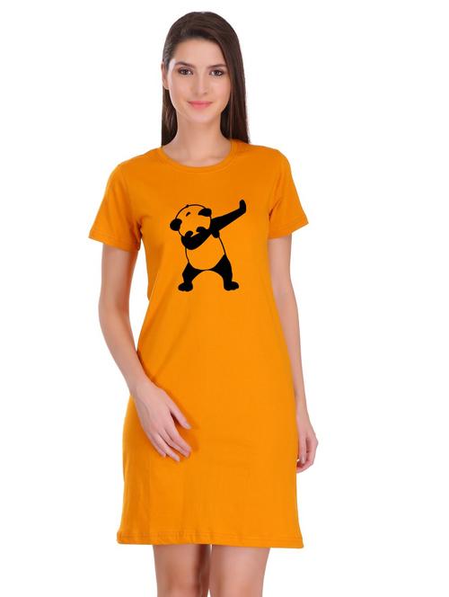 quirky print t-shirt dress - 17280960 - Very Small Image - 1