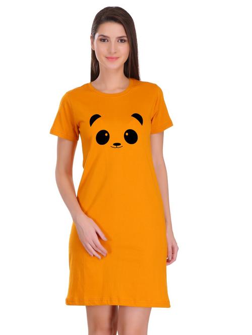 quirky print t-shirt dress - 17280997 - Very Small Image - 1