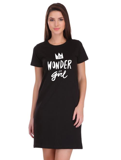 quirky print t-shirt dress - 17281001 - Very Small Image - 1