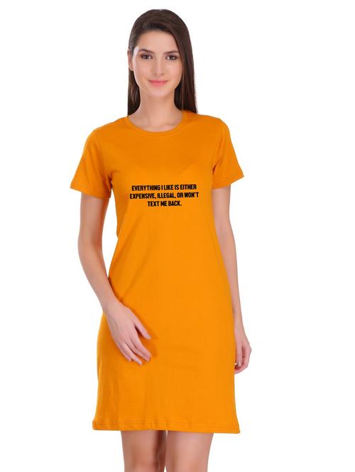 quirky print t-shirt dress - 17281011 - Very Small Image - 1