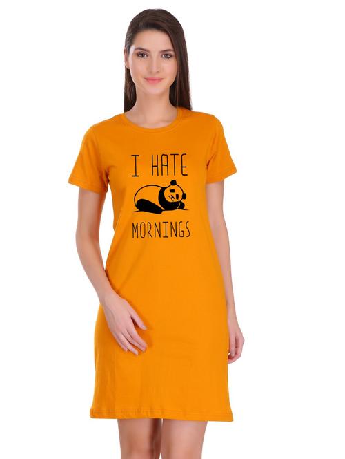 quirky print t-shirt dress - 17281037 - Very Small Image - 1