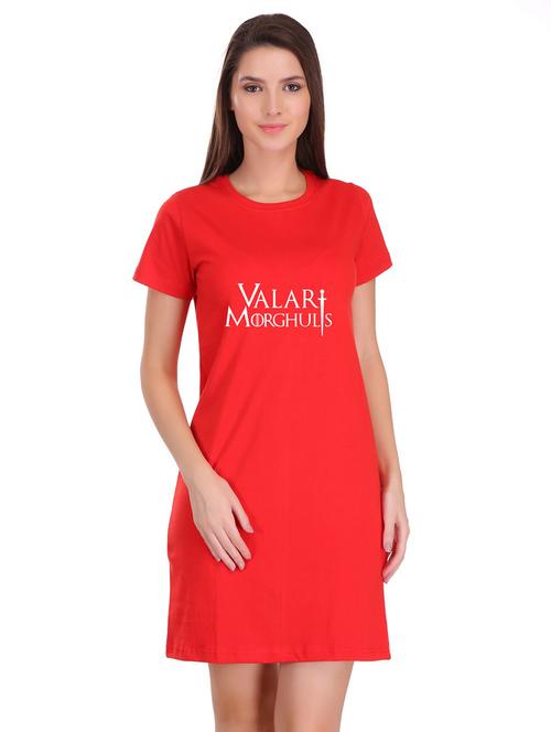 quirky print t-shirt dress - 17281039 - Very Small Image - 1