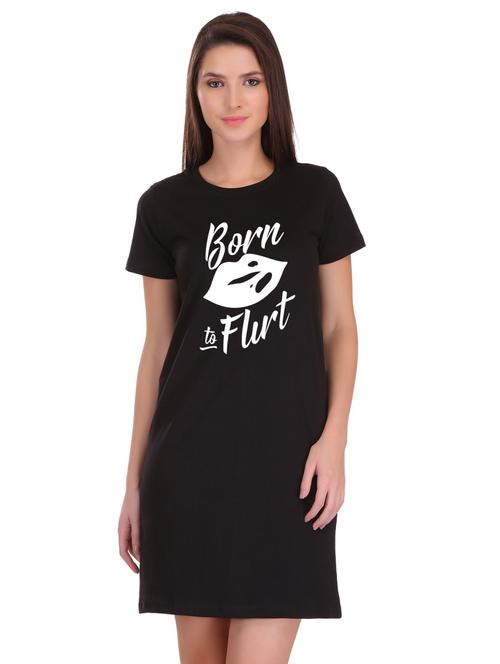 quirky print t-shirt dress - 17281041 - Very Small Image - 1