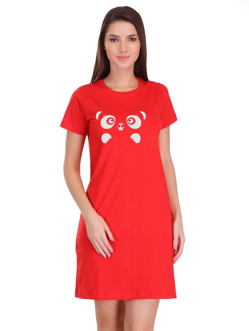 quirky print t-shirt dress - 17281049 - Very Small Image - 1