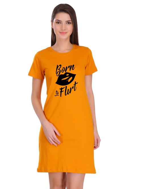 quirky print t-shirt dress - 17281069 - Very Small Image - 1