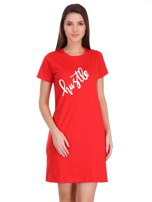quirky print t-shirt dress - 17281074 - Very Small Image - 1